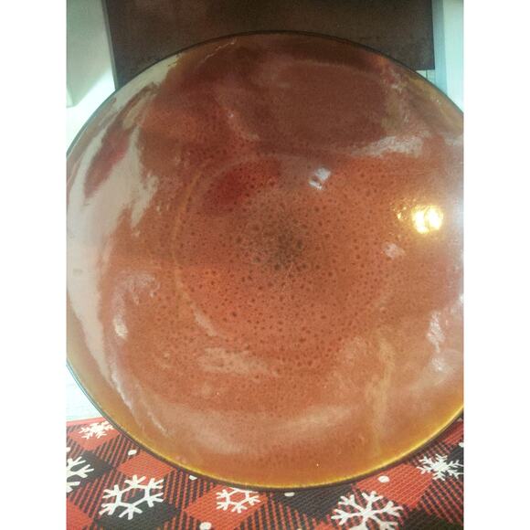 MCM Oneida lava effects 13-in serving platter - Picture 5 of 5